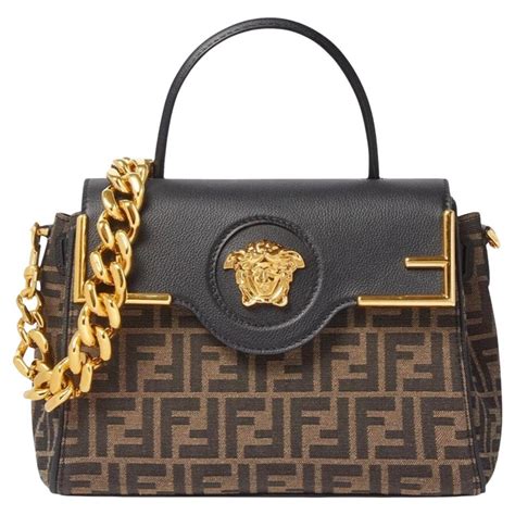 fendi versace medusa bag|Versace la medusa bags.